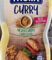 Sauce curry doux