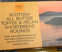 Scottish All Butter Toffee & Pecan Shortbread Rounds