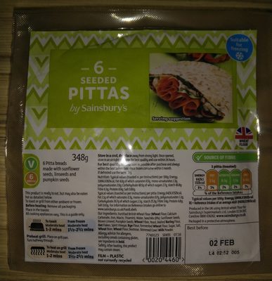 Seeded Pittas Seeded Pittas