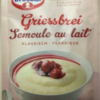 Semoule au lait