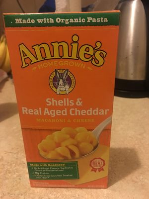 Shells & Real Aged Cheddar Macaroni & Cheese Shells & Real Aged Cheddar Macaroni & Cheese