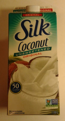 Silk Coconut Unsweetened Original Silk coconut unsweetened original