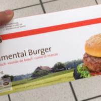 Simmental Burger viande de boeuf