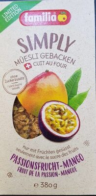 Simply Müesli gebacken Simply Müesli gebacken