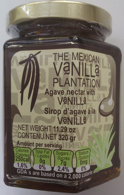 Syrup d’agave Vanilla Sirop d'agave à la vanille