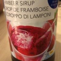 Syrup from Raspberry Sirop de framboise