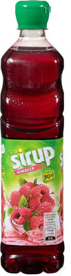 Syrup from Raspberry with 30% from Juice from Fruit, Pasteurized Sirop de framboise avec 30% de jus de fruit