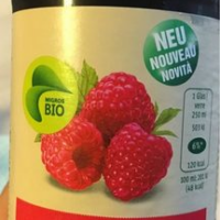 Sirop de framboises