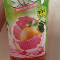 Sirop de pamplemousse rose