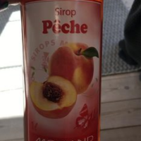 Sirop pêche