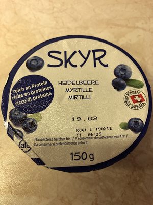 Skyr Blueberry Skyr myrtille