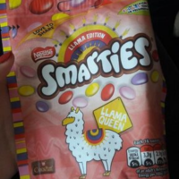 Smarties llama édition
