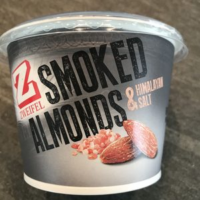 Smoked almonds