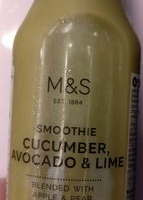 Smoothie Cucumber Avocado & Lime