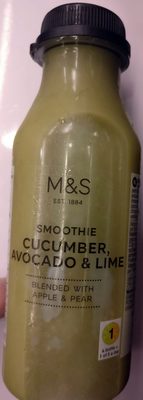 Smoothie Cucumber Avocado & Lemon Smoothie Cucumber Avocado & Lime