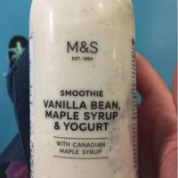 Smoothie Vanilla Bean Maple Syrup & Yogurt