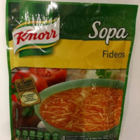Sopa Fideos