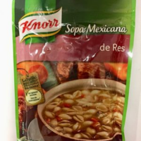Sopa Mexicana de Res