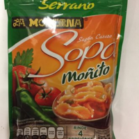 Sopa moñitos  serrano
