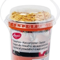 Soupe de tomates au mascarpone