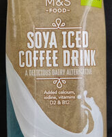 Soya iced coffee drink