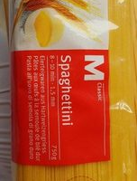 Spaghettis Spaghettini