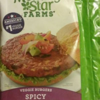 Spicy Black Bean Veggie Burger Spicy black bean veggie burger