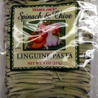 Spinach & Chive Linguine Pasta