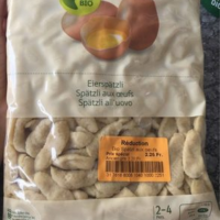 Spätzli aux œufs
