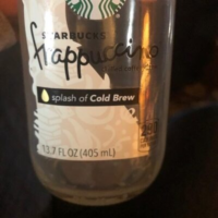 Starbucks  Frappuccino cold brew