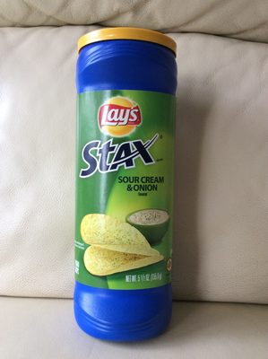 Stax Sour Cream and Onion Stax Sour Cream and Onion
