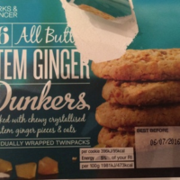 Stem Ginger Dunkers
