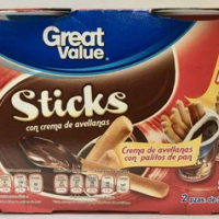 Sticks with Soup from Avellanas Sticks con crema de avellanas