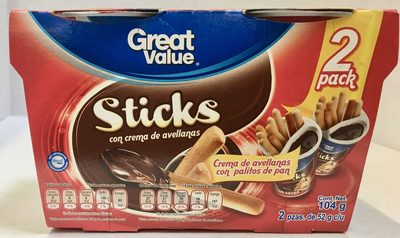 Sticks with Soup from Avellanas Sticks con crema de avellanas