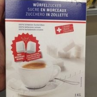 Sucre en morceaux