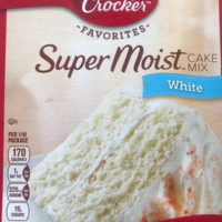 Super Moist Cake Mix White