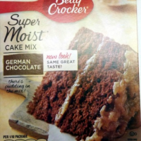 Super Moist German Chocolate Cake Mix