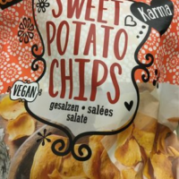 Sweet potato chips