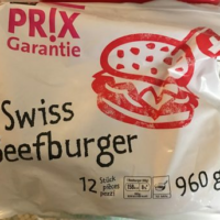 Swiss beefburger