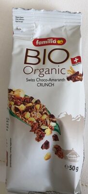 Swiss choco amaranth CRUNCH Swiss choco amaranth CRUNCH