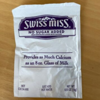 Swiss miss no sugar