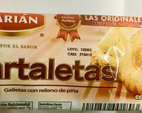 Tartaletas Piña