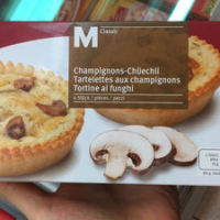 Tartelettes aux champignons