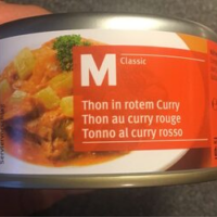 Thon au curry rouge