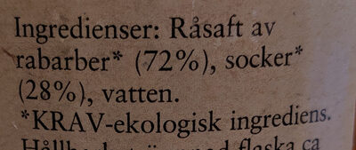 Tillman’s Ekologisk Rabarber Saft Tillman's Ekologisk Rabarber Saft - Image 2