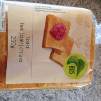 Toast clair