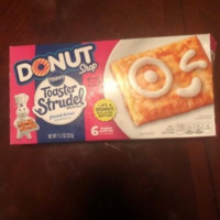 Toaster Strudel pastries. - glazed donut flavor