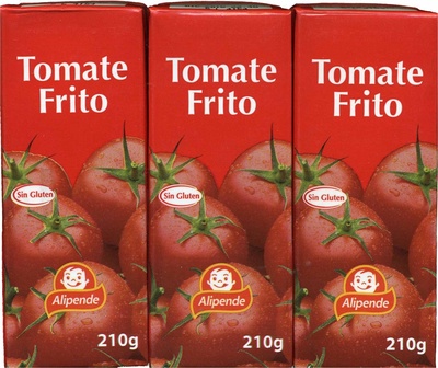 Tomato Fried "Alipende Pack from 3 Tomate frito "Alipende" Pack de 3