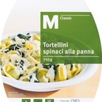Tortellini spinaci alla panna