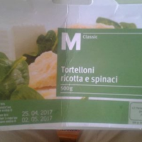 Tortelloni ricotta e spinaci